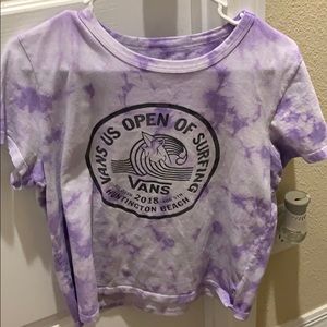 Purple Marble Vans T-Shirt